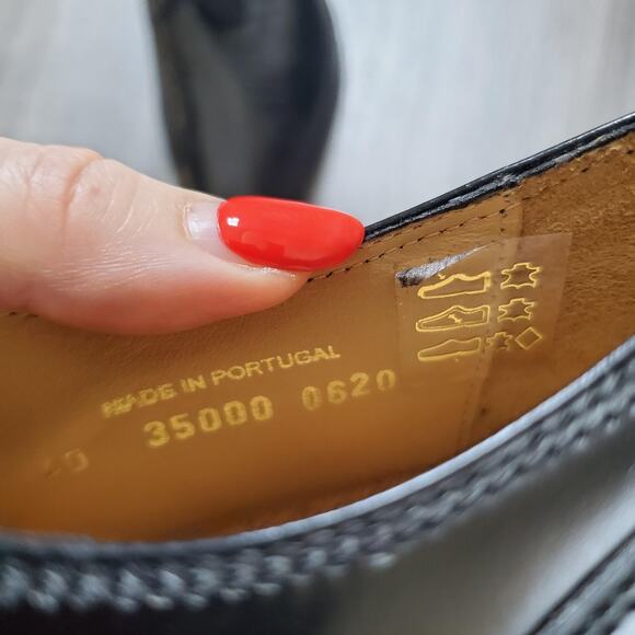 The Office of Angela Scott Shoes Miss Button Deltoy Women 40 Oxford Heels Witch - Picture 12 of 16